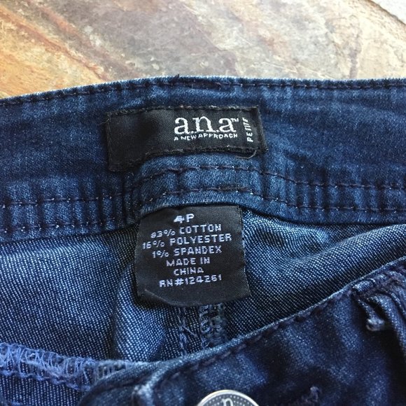 a.n.a. Cuffed-Hem Stretch Crop Jeans (like NEW) - Picture 9 of 11